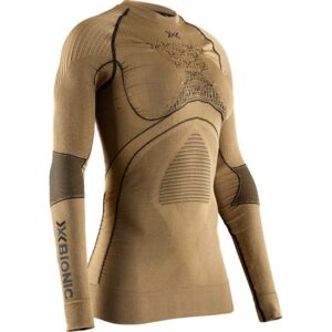 X-bionic Camiseta Ls Radiator 4.0 W Ouro/Preto
