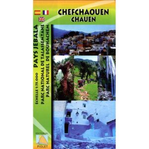 Ed. Piolet Mapa Chefchaouen Talassemtane 1:75000