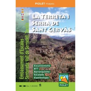 Ed. Piolet Mapa de La Terreta i Serra de Sant Gervàs