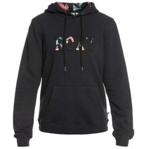 Roxy Moletom com Capuz W na Hora Certa