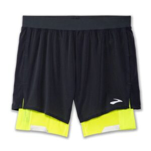 Brooks Corra Visível 5 2 em 1 Curto