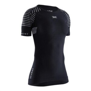 X-bionic Camiseta Sl Invent Gola Redonda W Preto Mel