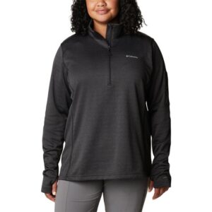 Columbia Park View Grid Fleece ½ Zip W