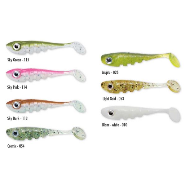 Delalande Toupti Shad 35 Mm 3g - Imagem 2