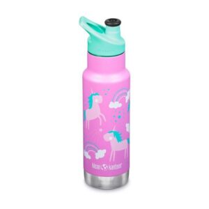 Klean kanteen Garrafa De Aço Inoxidável Insulated Kid Classic 355ml Criança Esporte Bonè