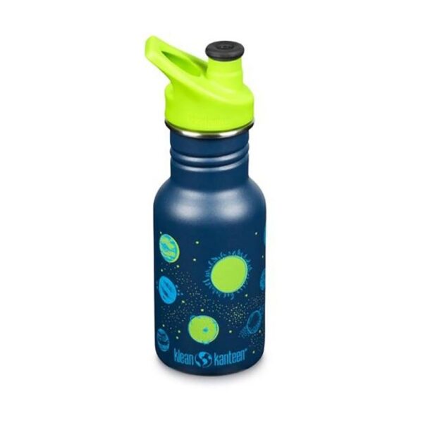 Klean kanteen Garrafa De Aço Inoxidável Kid Classic 355ml Esporte Boné