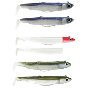 Fiiish Isca Suave Offshore Dupla Combo Black Minnow 90 mm 10g