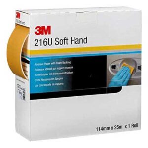 3M Lixa Com Suporte De Espuma P600 25 m