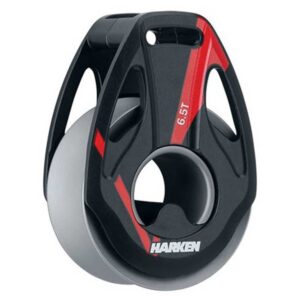 Harken Bloco De Alumínio 6.5T Wide V Loop