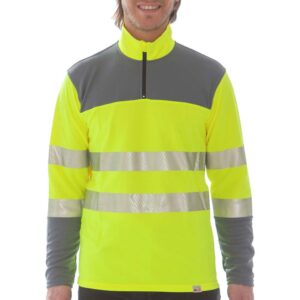 Iq-uv Camisa Zip Up UV Hivi 2C Manga Comprida Kl.2 Cara