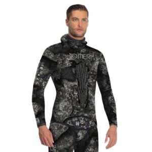 Omer Jaqueta De Caça Submarina Black Stone 5 Milímetros