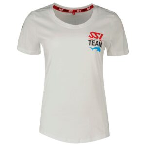 Ssi Camiseta Feminina T-Round Neck Blue Oceans