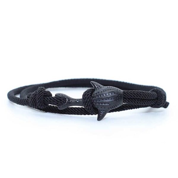 Scuba gifts Pulseira De Marinheiro Tubarão-baleia Com Cordão