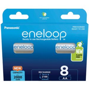 Eneloop Bateria Recarregável BK-3MCDE/8BE 2000mAh 8 Unidades