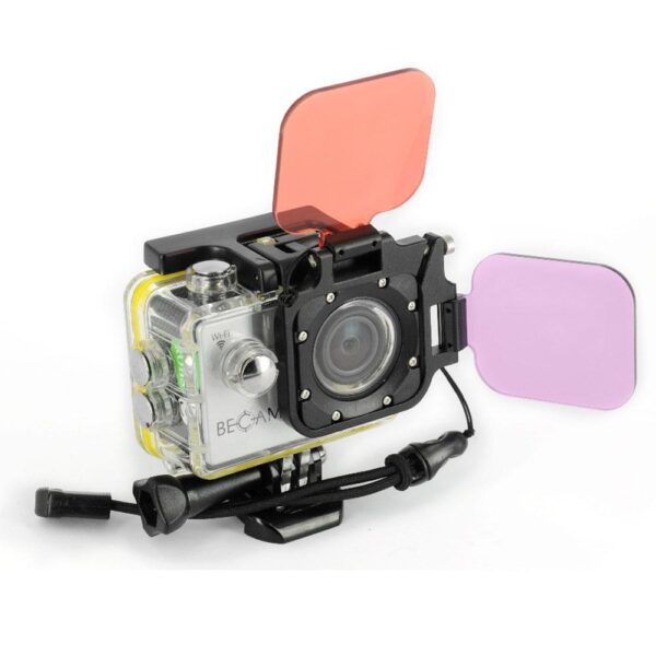 Best divers Becam Flip Filter Set Red+Magenta - Imagem 3