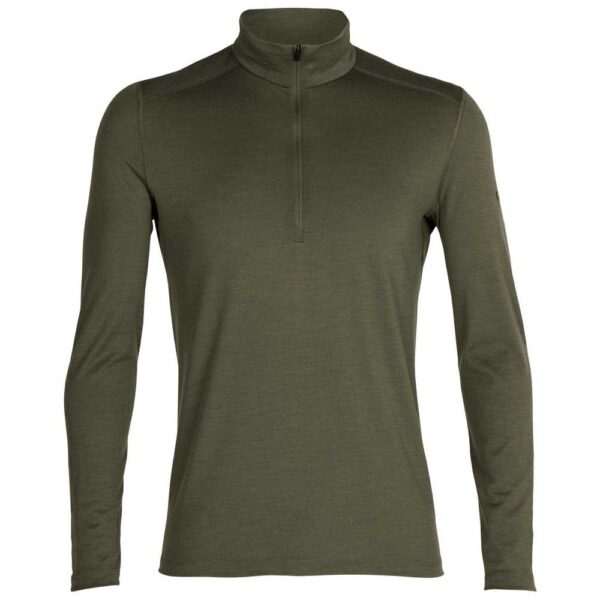 Icebreaker Camiseta Manga Longa Meio Zíper 200 Oasis Merino
