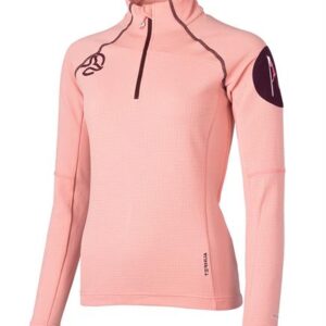 Ternua Camiseta Lemika 1/2 Zip W C-Whales Cinza