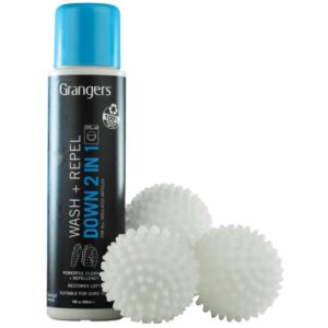 Grangers Kit de cuidados com as penas + 3 bolas de secagem