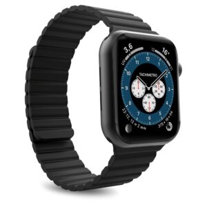 Puro Ícone Link Pulseira De Silicone Para Apple Watch 42-44 mm