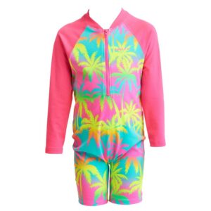 Funkita Macacão UV Manga Longa Go Hawaiian Heaven