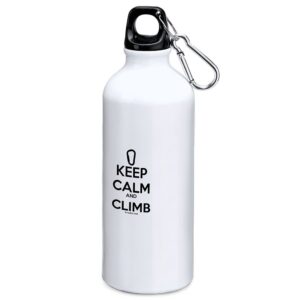 Kruskis Garrafa De Alumínio Keep Calm And Climb 800ml