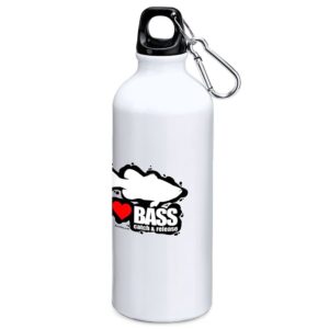 Kruskis Garrafa De Alumínio I Love Bass 800ml