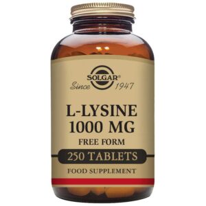 Solgar L-Lisina 1000mg 250 Unidades