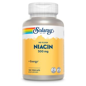 Solaray Niacina 500mgr 100 Unidades