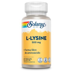 Solaray L-Lisina 500mgr 60 Unidades