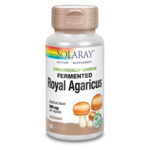 Solaray Royal Agaricus 500mgr 60 Unidades