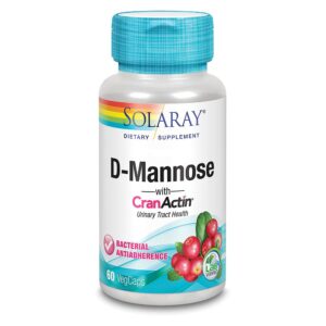 Solaray D-Mannose+CranActin 60 Unidades