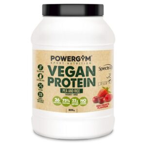 Powergym Vegan Protein 800g Frutas Vermelhas