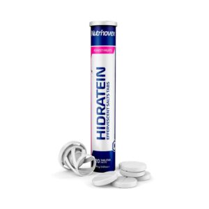 Nutrinovex Eletrólito De Fruta Da Floresta Hidratein Effervescent Salts 20 Tabletas 1 Unidade