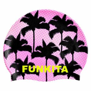 Funkita Touca Natação Silicone Pop Palms