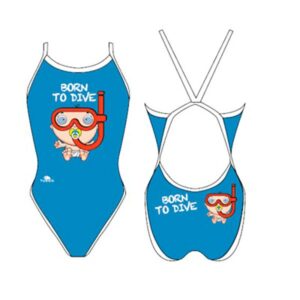 Turbo Roupa De Banho Born To Dive