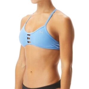 TYR Top De Biquíni Solid Pacific Tieback