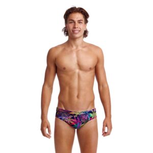 Funky trunks Slip De Banho Classic Palm Puppy