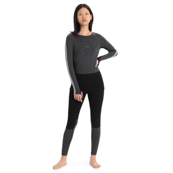 Icebreaker Camisola Interior Manga Comprida Zone Knit 200 Crewe - Imagem 6