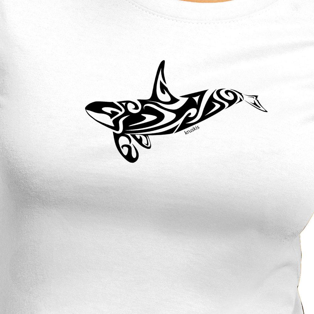 Kruskis Camiseta De Manga Curta Orca Tribal - Imagem 2
