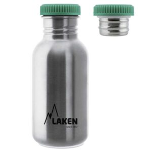 Laken Garrafa De Aço Inoxidável Cores Da Tampa Basic Steel Plain