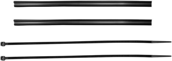 Tira de proteção de armação de design de perfil 20 cm com zíper (2 peças)