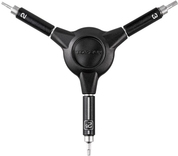 Chave de velocidade hexagonal Topeak 2/2,5/3 mm Y - Imagem 2