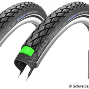 Conjunto Schwalbe Marathon 37-622 + Tubo SV17