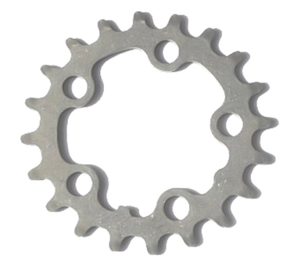 Coroa Stronglight MTB 9 velocidades 5 braços Ø 58 mm 22 dentes