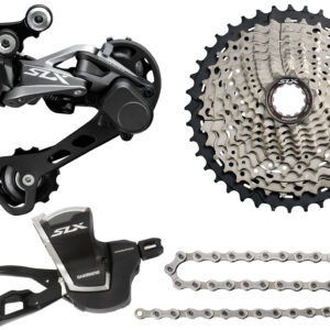 Kit de atualização Shimano SLX M7000 1x11 velocidades 11-40 braçadeira