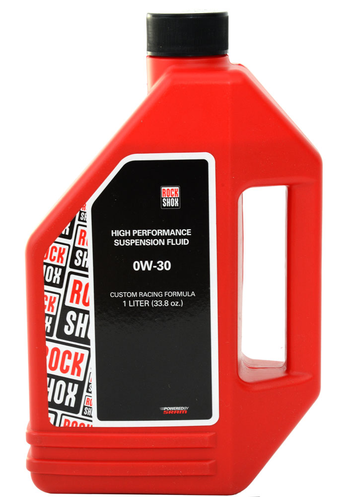 Óleo de garfo de suspensão RockShox 0-W30 1 litro