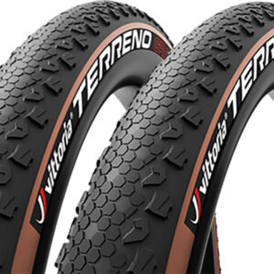Conjunto de pneus dobráveis Vittoria Terreno 29" TLR 2,25" Graphene 2.0