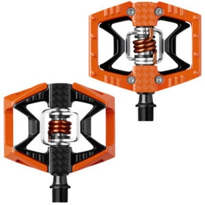 Pedais CrankBrothers Doubleshot laranja-preto
