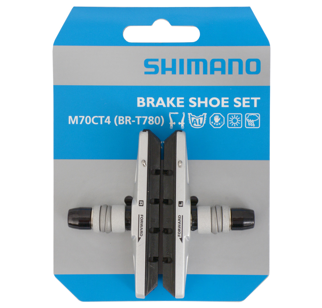 Sapatas de freio de cartucho Shimano XT M70CT4 para BR-T780 - Imagem 2