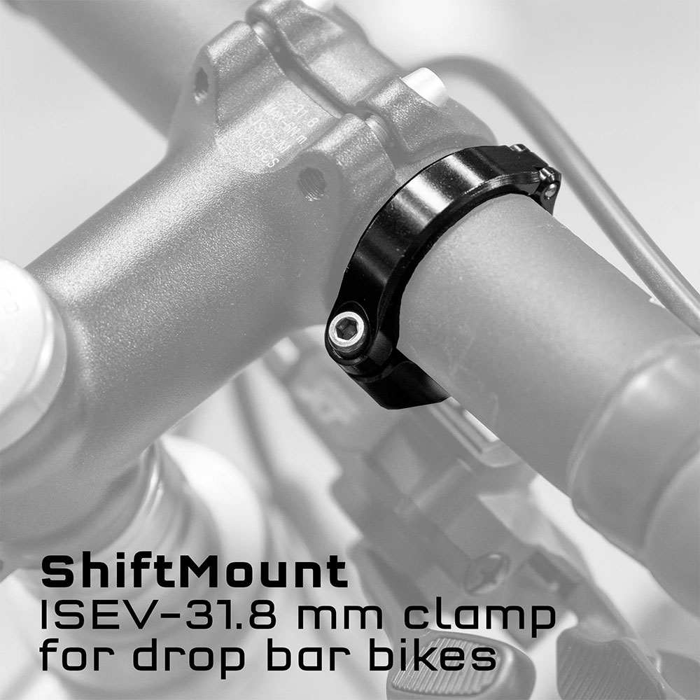 Wolf Tooth Components Braçadeira ShiftMount 31,8 mm Shimano - Imagem 3